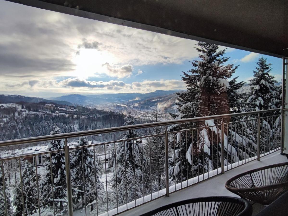 Apartament Widokowy Ul Bukowa Wisła Exteriör bild